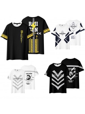 Maglia Anime T-shirt Magical Caricatura Stampa Accelerator INDEX011 - 14